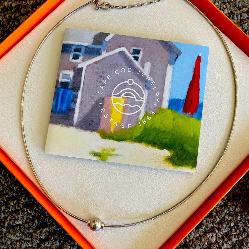 LeStage Cape Cod necklace - silver on silver